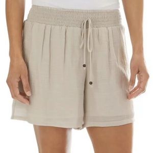 Apt. 9 Sand Gauze Like Lined Shorts Size xsmall xs